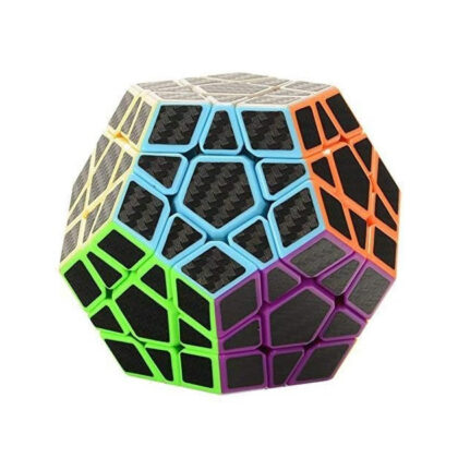 Speed Cube Pentagonal 3x3Carbon Fiber